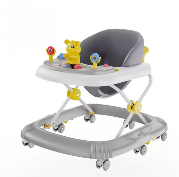 Baby Walker with Wheels for Baby Boy Girls Feeding Tray Music