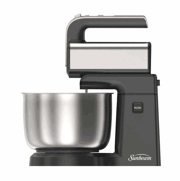 Sunbeam - 300W Hand Mixer with Stand &amp; Bowl - Black