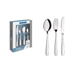 Tramontina 24 Piece Amazonas Stainless Steel Flatware Set