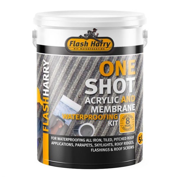 Flash Harry - One Shot &amp;10M Kit Burgundy 5L