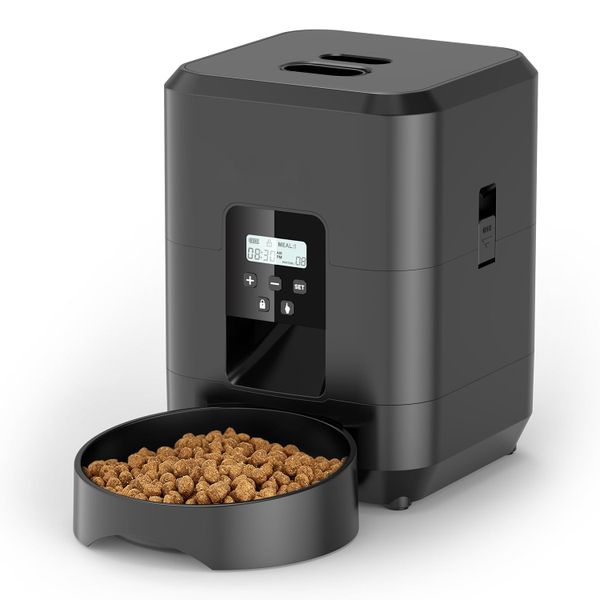 Automatic Cat Feeder - Automatic Pet Feeders Pets, Cat Dog Food Dispenser