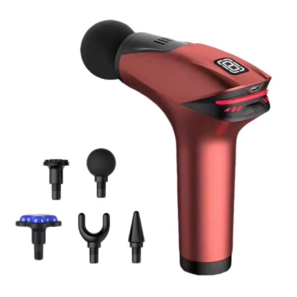 MGI Fascial Gun with 5 Professional Massage Heads
