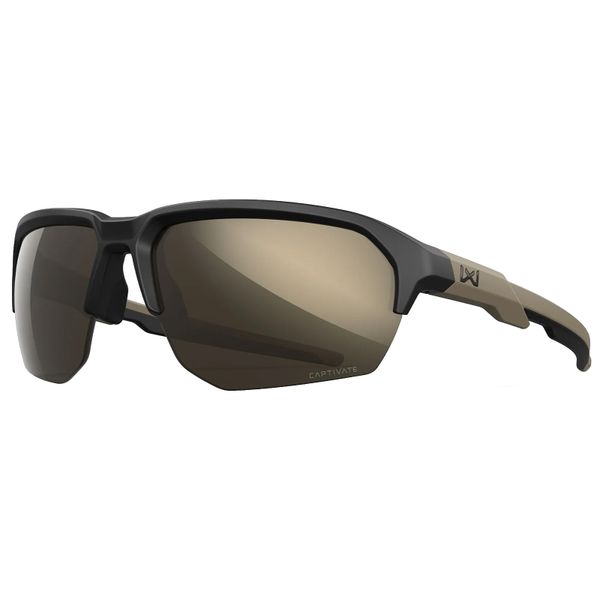 Wiley X Jakl Captivate Ballistic-Rated Tactical Sunglasses
