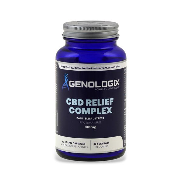 Genologix - CBD Relief Complex 910mg (30 Days Supply)