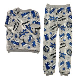 Boys Gamer Pyjama Set - Soft Mongolian Fleece