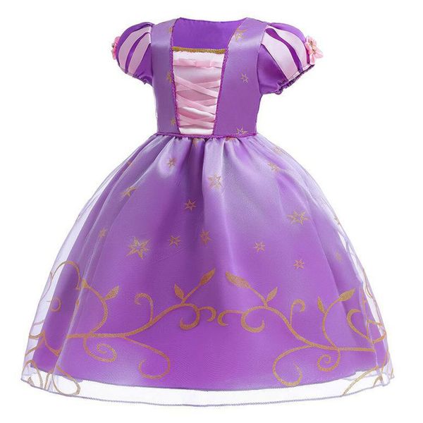 Rapunzel Princess Dress In Lilac