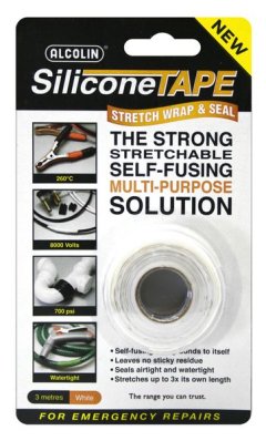 Alcolin Silicone Tape White - 3m