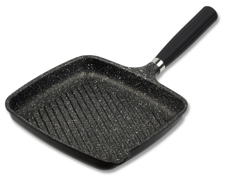 Pentolpress Granit Non-Stick Grill Pan With Detachable Handle - 26x34cm
