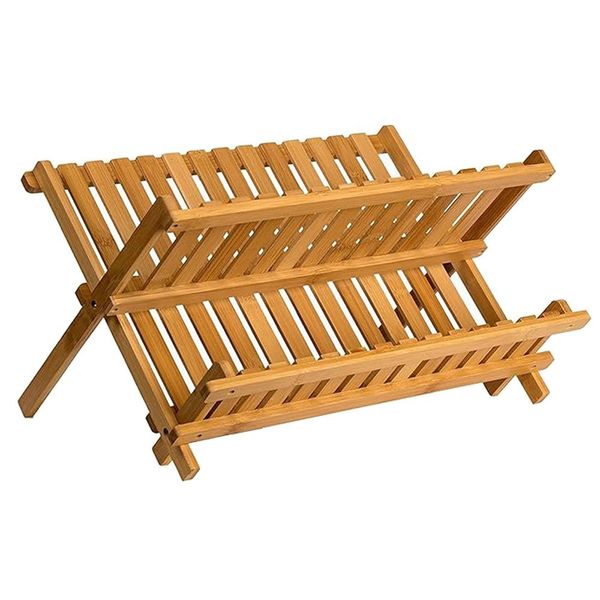 Dish Rack Plate Rack Collapsible Compact Dish Drying Rack