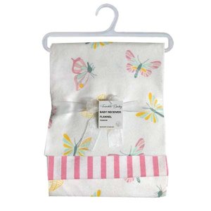 2Pack Receiver Baby Blanket - Butterflies
