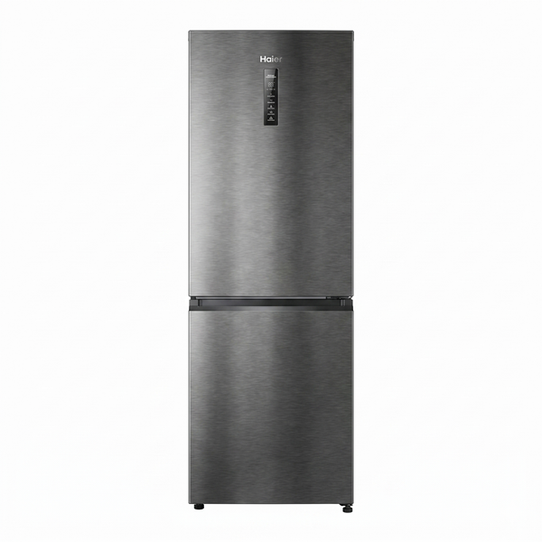 Haier 330L Bottom Freezer Fridge-Black