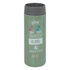 5five Stainless Steel Leak Proof Travel Mug 350ml