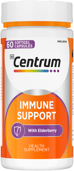 Centrum Immune Supplement with Elderberry.60 Capsules