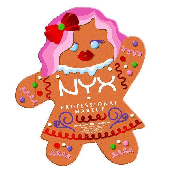 NYX Professional Makeup Holiday 2025 Gingerbaddie Palette