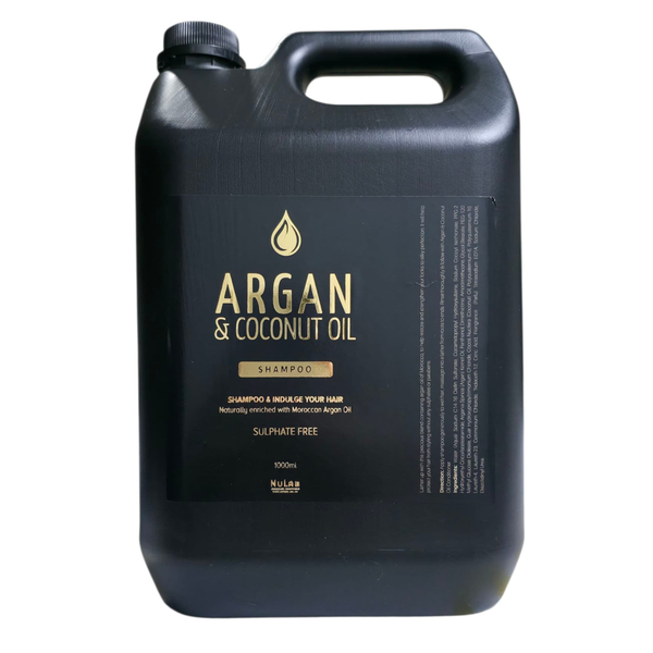 Argan &amp; Coconut Oil Sulfate-Free Shampoo - 5L