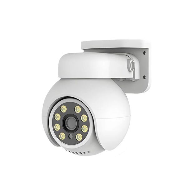 5MP Full HD PTZ Waterproof Outdoor Security Cam with Color Night Vision