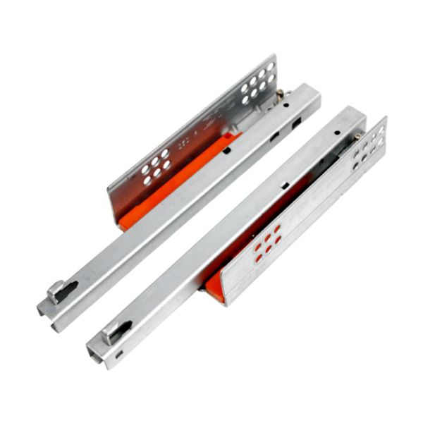 Drawer Sliding Rails Simple Appearance Undermount Kitchen Furniture 2Pieces