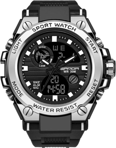 Men Sport Waterproof Watch - SANDA 739 Multifunctional Outdoor Watch