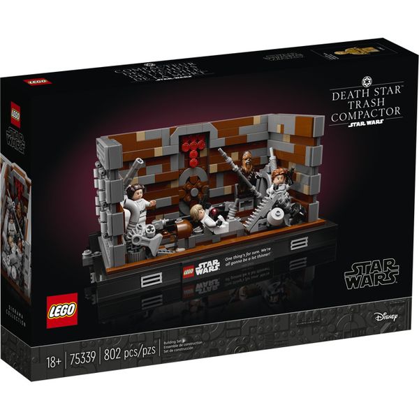 LEGO Star Wars 75339 Death Star Trash Compactor Diorama