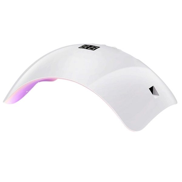 Compact &amp; Stylish White Design UV Nail Lamp 24W