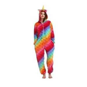 Mermaid Unicorn Onesie for Adults - Extra Large