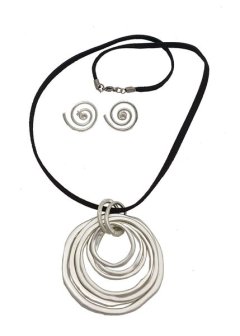 Fabulae Necklace And Earring Set, Bianca