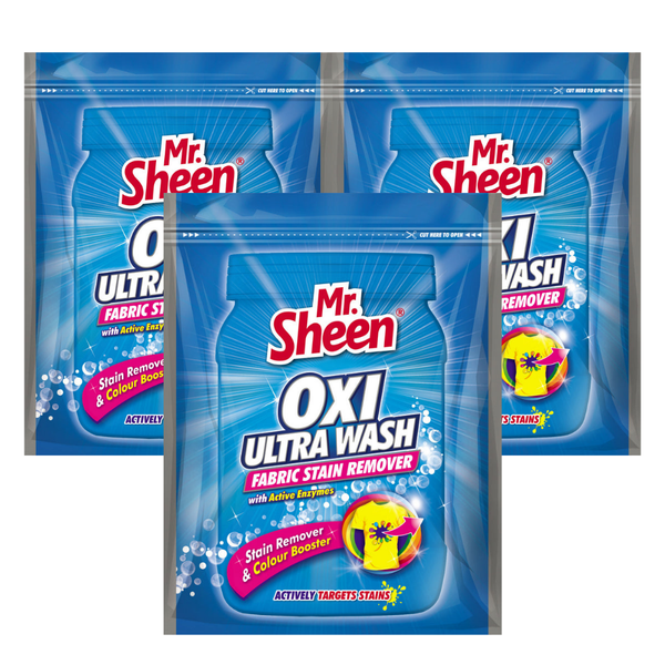Mr Sheen Oxi Ultra Wash 250G - 3 Pack