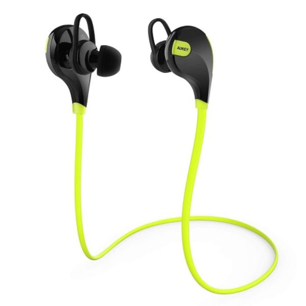 Aukey Wireless Sports Headphones - Green