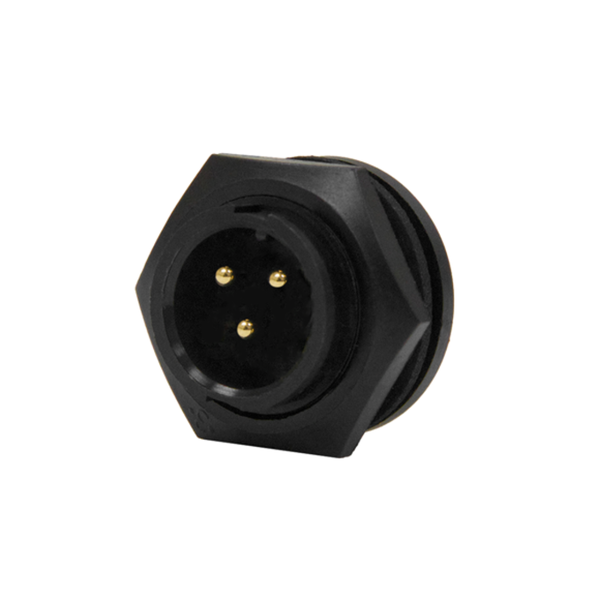 4182-3PG-3ES Multi-Con-X 3-Pin Panel Connector, Epoxy, #12, IP67