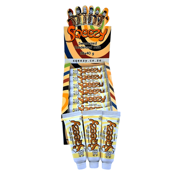 40g Original Unflavoured Condensed Milk Treats in Tubes - 28 Units