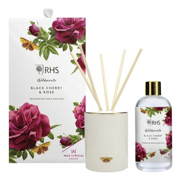 Wax Lyrical Black Cherry &amp; Rose Reed Diffuser