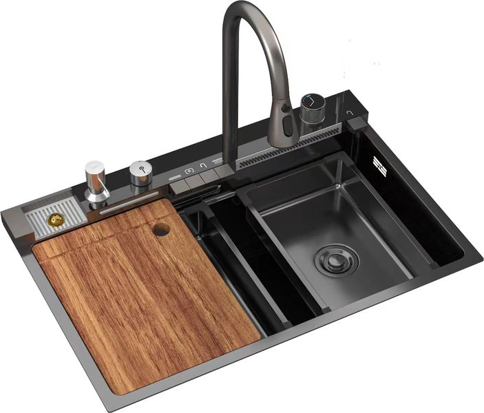 304- Black Stainless Steel Kitchen Sink