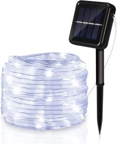 10M Solar Led Rope White Color - EMS