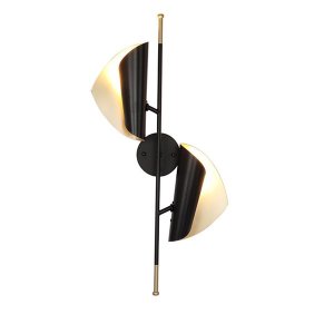 Artistic Leaf Shaped Kinkiet, Wrought Iron Personality, Custom Shaped Wall