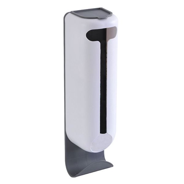 Wall Mount Garbage Bag Dispenser Grocery Bag Holder for Home Kitchen