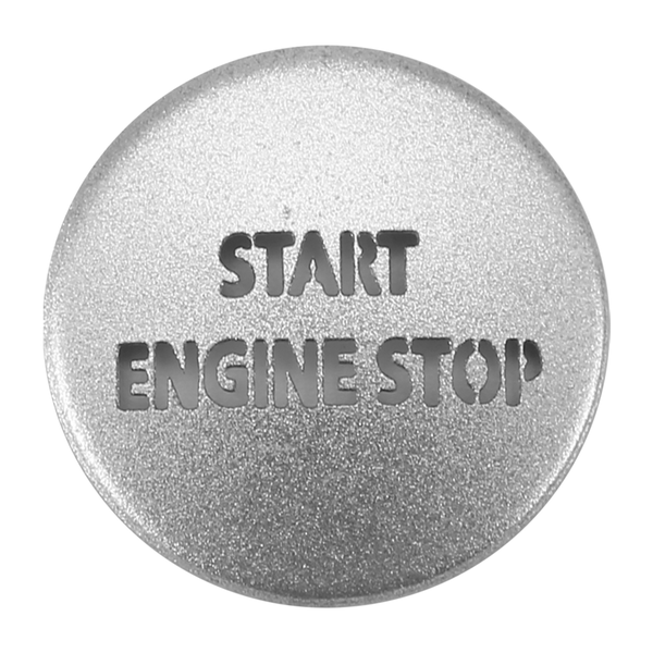 Engine Stop Push Button Switch Sticker Cover for LR4, Silver