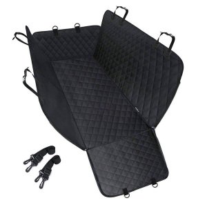 Mix Box Extra Large 600D Oxford Cloth Pet Car Seat Cover with 2 Belts