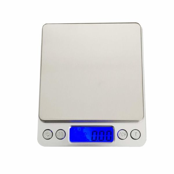 Portable High-Precision Digital Kitchen Scale - Silver