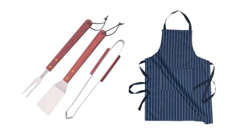 BBQ Grill Braai Tool 3 Piece Set