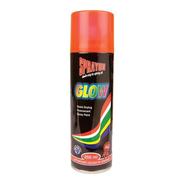 Sprayon Glow Orange Spray Paint (300ml)