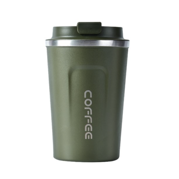 Stainless Steel Double Wall Thermal Insulated Travel Flask 510ml - Cream