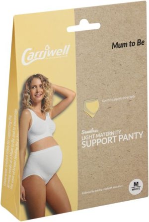 Carriwell - Full Belly Light Support Panties - White