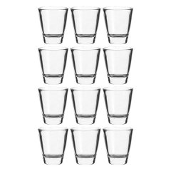 Regent Single Tot Glass 12 Pack, (25ml)