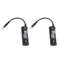 2Pcs Effects for Mobile Guitar with Interface Converters