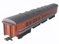 South African: Spoornet 2nd Class Passenger Coach - Orange