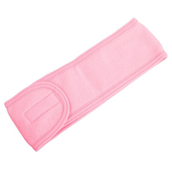 Spa Facial Headband - Pack of 3- Pink &amp; 1 cotton pink Manne Towel