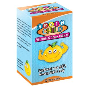 BrainChild Vitamin C Chewable 60 Tablets