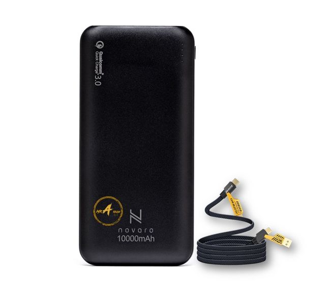MR A TECH 3.0 Fast Charging 10000 mAh Power Bank - 3 Ports + Multi Charger