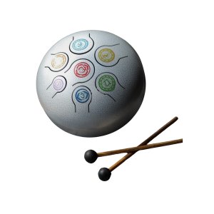 Steel Drums 7 Note Chakra Steel Tongue Drum
