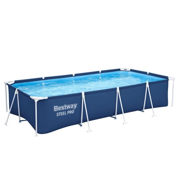 Bestway Steel Pro Pool (No pump &amp; filter) 4m x 2.1m. x 0.8m (5700L)